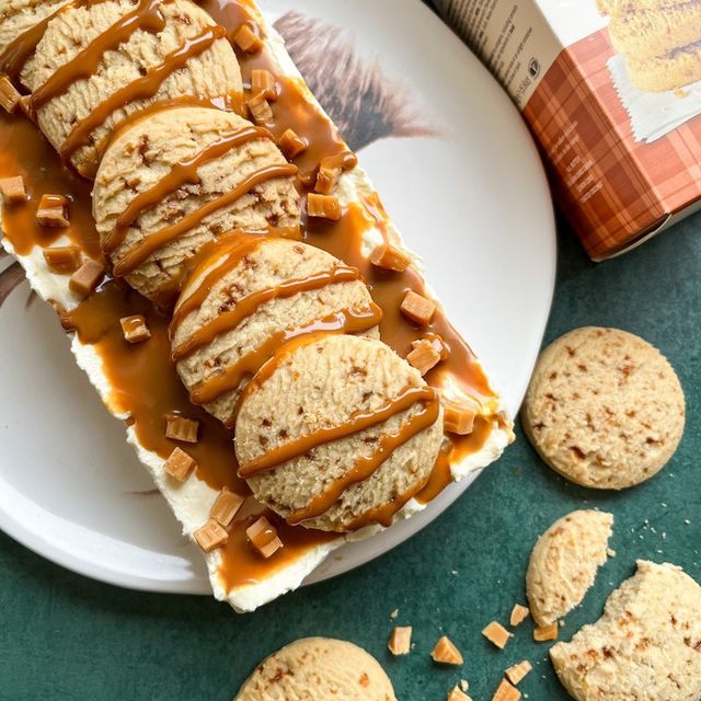 Scottish Tablet and Shortbread Cheesecake