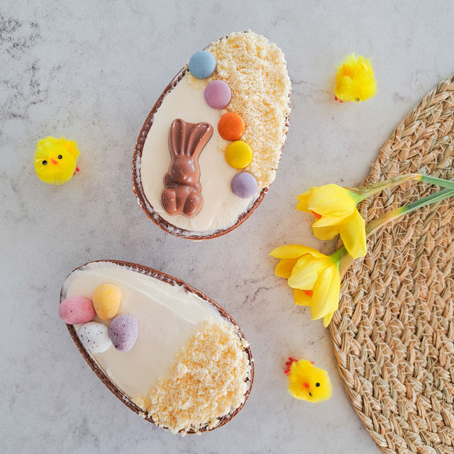 Easter Egg Cheesecakes