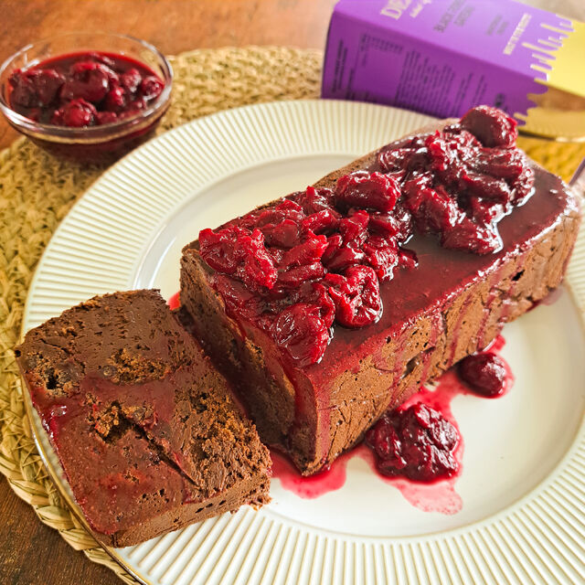 Chocolate Cherry Fridge Cake 