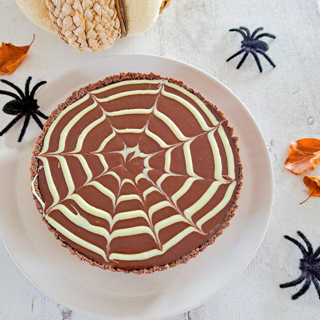 Halloween Spider's Web Tart