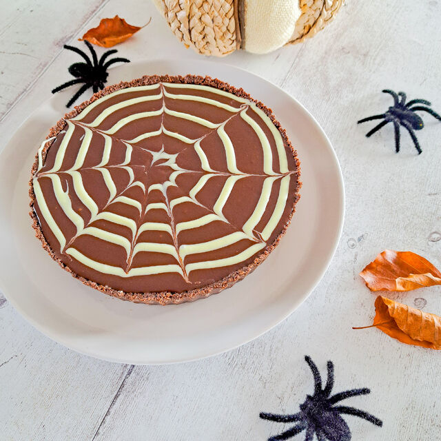 Halloween Spider's Web Tart