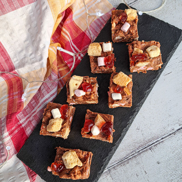 Rocky Road Fudge